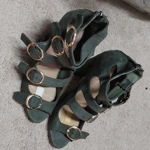 Camo Gladiator Style Shoe. Never worn.